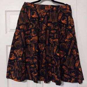 Hot Topic Anatomy Circle Skirt
